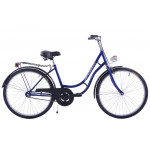 Mestský retro bicykel 26 Universal modrý